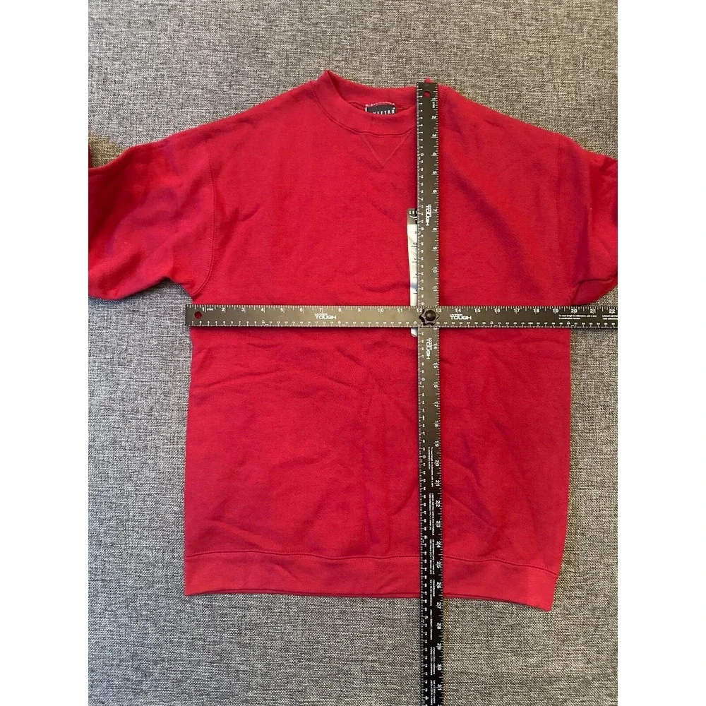 Cheetah Sweatshirt Red‎ Long Sleeve Pullover